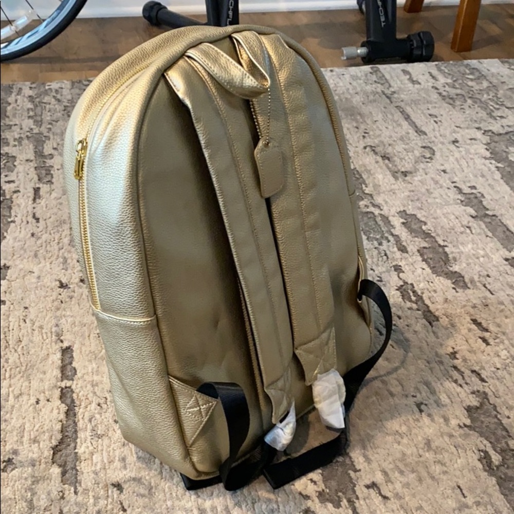 Gold backpack - Picture 2 of 4